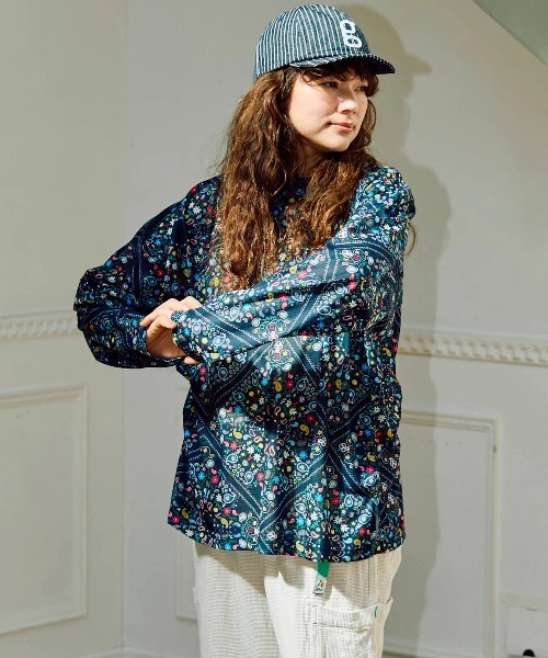 ガラガラロングスリーブTEE W（Tシャツ/カットソー）｜go slow caravan