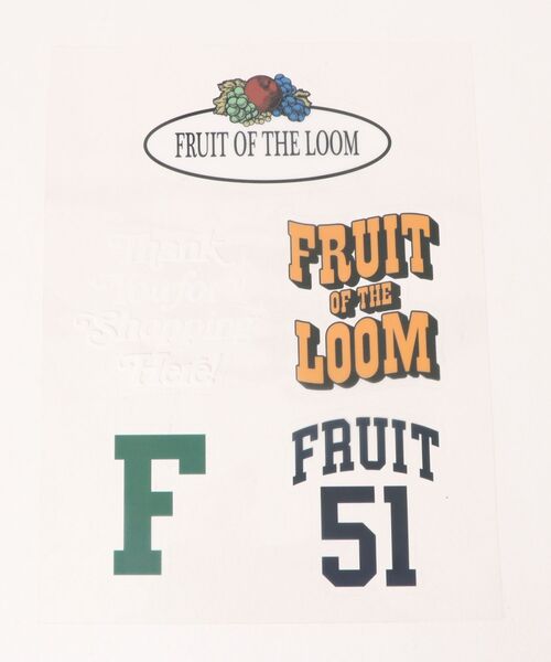 【FRUIT OF THE LOOM/フルーツ オブ ザ ルーム】FTLxWEN セール】FRUIT OF THE LOOM / FTL VINYL TOTE BAG & STICKER