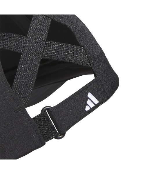 adidas(アディダス)の「アディダス adidas クリスクロス ポニーテール キャップ(キャップ・レディース・ホワイト×レッド/ライトベージュ・FREE)」の7枚目の写真