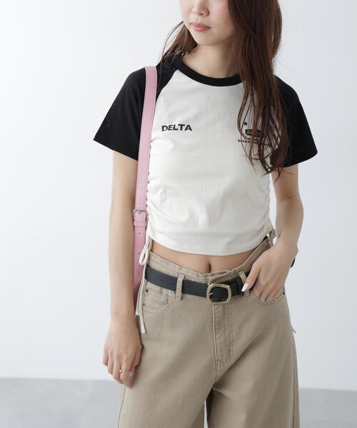 FREE'S MART(フリーズマート)の「ドロストラグランTシャツ(Tシャツ/カットソー・レディース・ホワイト/レッド/ブルー/ブラック・FREE)」の17枚目の写真