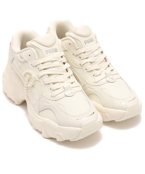 【新品未使用タグ付き】PUMA プーマ　パルサー　スニーカー　24cm PUMA スニーカー PULSAR WEDGE WNS BADGE（プーマ パルサー