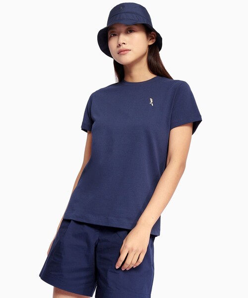 AIGLE / エーグル 接触冷感 COOL TOUCH ワンポイントバードロゴ 半袖Tシャツ セール】接触冷感 COOL TOUCH ワンポイントバードロゴ 半袖T