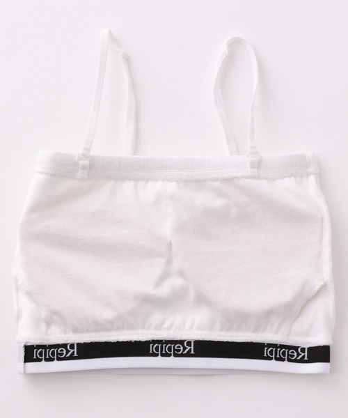 repipi armario（レピピ アルマリオ）の「【吸水速乾】2WAYチューブトップキャミ（チューブトップ・キッズ・ホワイト/ブラック・LARGE/MEDIUM/SMALL）」の3枚目の写真