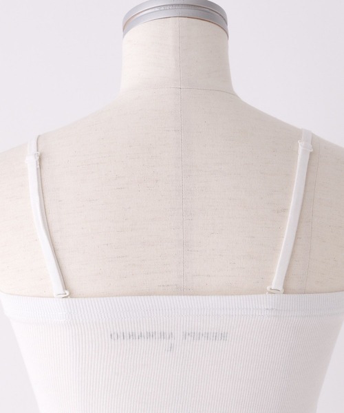 repipi armario（レピピ アルマリオ）の「【吸水速乾】2WAYチューブトップキャミ（チューブトップ・キッズ・ホワイト/ブラック・LARGE/MEDIUM/SMALL）」の12枚目の写真