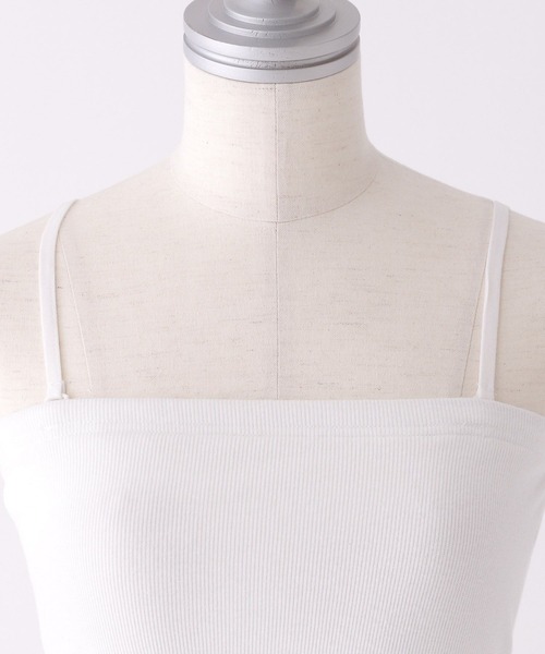 repipi armario（レピピ アルマリオ）の「【吸水速乾】2WAYチューブトップキャミ（チューブトップ・キッズ・ホワイト/ブラック・LARGE/MEDIUM/SMALL）」の14枚目の写真