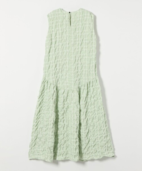 EMMEL REFINES（エメルリファインズ）の「＜EMMEL REFINES＞EM シュリンク チェック ワンピース（ワンピース・レディース・ライラック/ライム・FREE）」の18枚目の写真