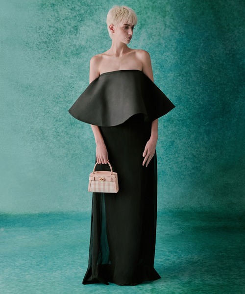 CHARLES & KEITH◆Aubrielle チェッカートップハンドルバッグ Aubrielle オブリエル チェッカートップハンドルバッグ