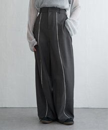 ヘザーエステルツイルカーブパンツ
