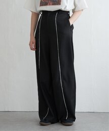 ヘザーエステルツイルカーブパンツ