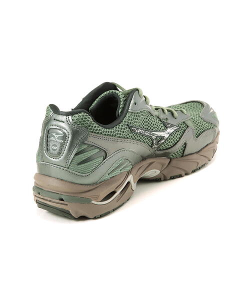 MIZUNO（ミズノ　）の「MIZUNO/ミズノ/WAVE RIDER 10/"Green/Black/Metallic Grey"（スニーカー・メンズ・モスグリーン/ブラック・26.0cm/27.0cm/26.5cm/27.5cm/28.0cm/29.0cm/28.5cm）」の6枚目の写真