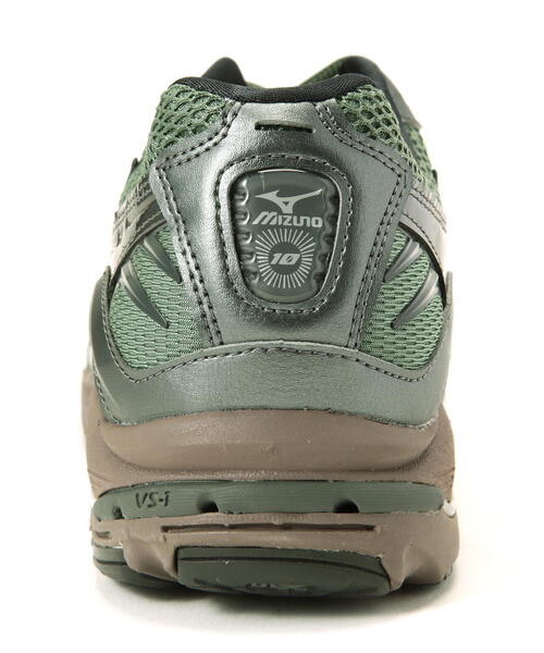 MIZUNO（ミズノ　）の「MIZUNO/ミズノ/WAVE RIDER 10/"Green/Black/Metallic Grey"（スニーカー・メンズ・モスグリーン/ブラック・26.0cm/27.0cm/26.5cm/27.5cm/28.0cm/29.0cm/28.5cm）」の8枚目の写真