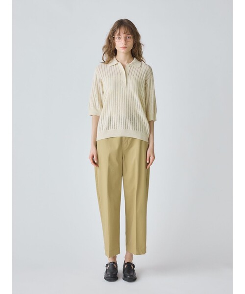 MidiUmi(ミディウミ)の「MidiUmi チノパンツ(その他パンツ・レディース・ベージュ/アイボリー/ネイビー・S/M)」の2枚目の写真