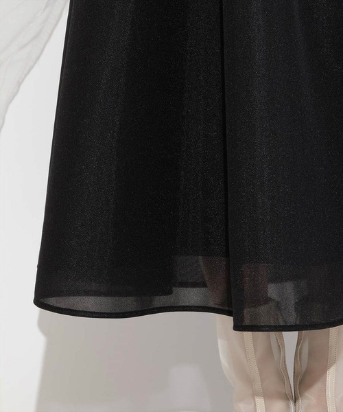 WILLSELECTION(ウィルセレクション)の「シアーダンボールフレアスカート(スカート・レディース・オフホワイト/ブラック/ピンク・FREE)」の18枚目の写真