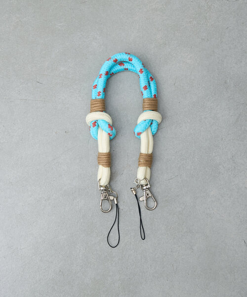 BIRTHDAY BAR（バースデイバー）の「パラコードファンストラップ ショート（スマホグッズ・レディース・ブルー系その他/イエロー/ピンク・0）」の4枚目の写真