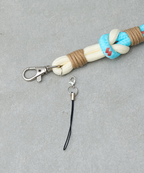 BIRTHDAY BAR（バースデイバー）の「パラコードファンストラップ ショート（スマホグッズ・レディース・ブルー系その他/イエロー/ピンク・0）」の7枚目の写真