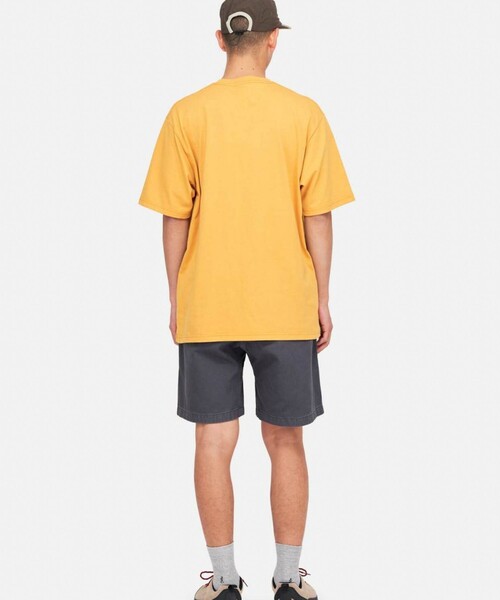 Gramicci(グラミチ)の「【GRAMICCI/グラミチ】ワンポイントロゴTシャツ(Tシャツ/カットソー・メンズ・オフホワイト/ブラック/イエロー・M/XL/L)」の9枚目の写真