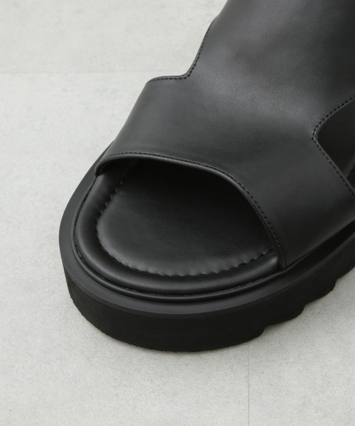 NANO universe（ナノユニバース）の「ライトウェイトストラップサンダル（サンダル・メンズ・ブラック・S/M/L）」の7枚目の写真