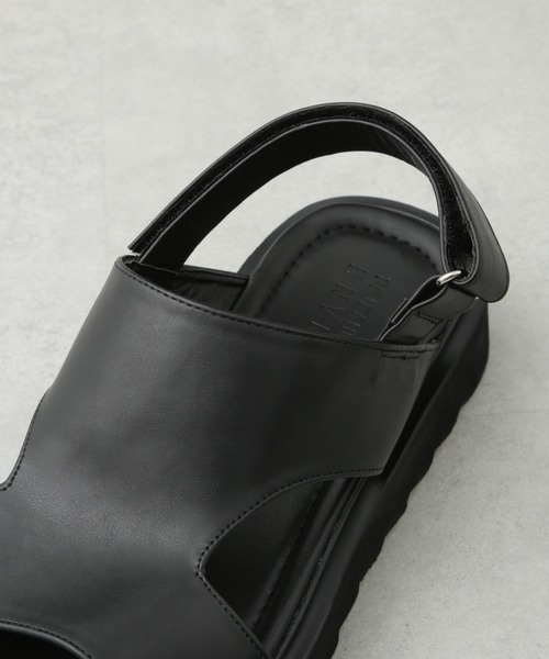 NANO universe（ナノユニバース）の「ライトウェイトストラップサンダル（サンダル・メンズ・ブラック・S/M/L）」の8枚目の写真
