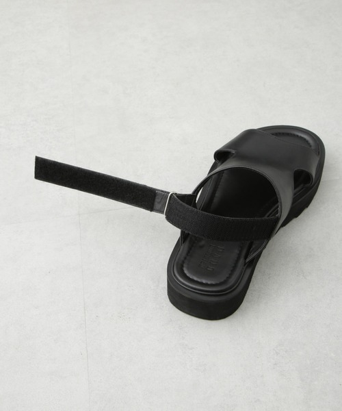 NANO universe（ナノユニバース）の「ライトウェイトストラップサンダル（サンダル・メンズ・ブラック・S/M/L）」の9枚目の写真