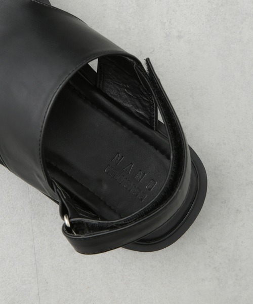 NANO universe（ナノユニバース）の「ライトウェイトストラップサンダル（サンダル・メンズ・ブラック・S/M/L）」の10枚目の写真