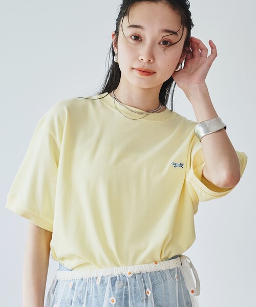 PENNEYS(ぺニーズ)の「PENNEYS別注 カノコフレアTシャツ(Tシャツ/カットソー・レディース・ナチュラル/ブラック/イエロー/コバルトブルー・M/L)」の1枚目の写真