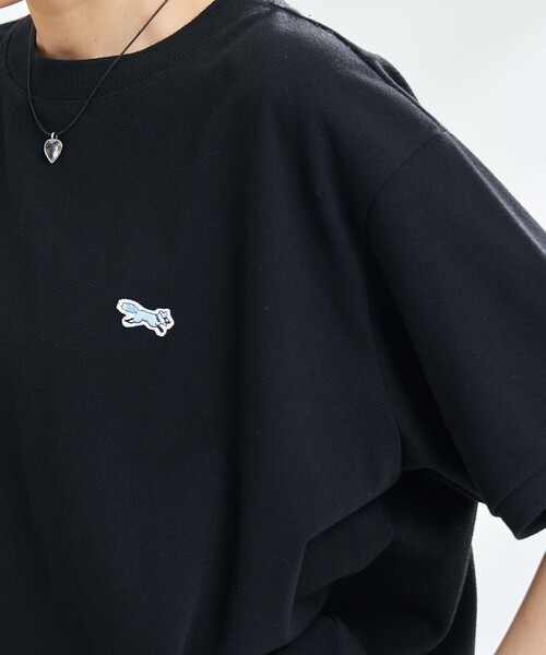 PENNEYS(ぺニーズ)の「PENNEYS別注 カノコフレアTシャツ(Tシャツ/カットソー・レディース・ナチュラル/ブラック/イエロー/コバルトブルー・M/L)」の8枚目の写真