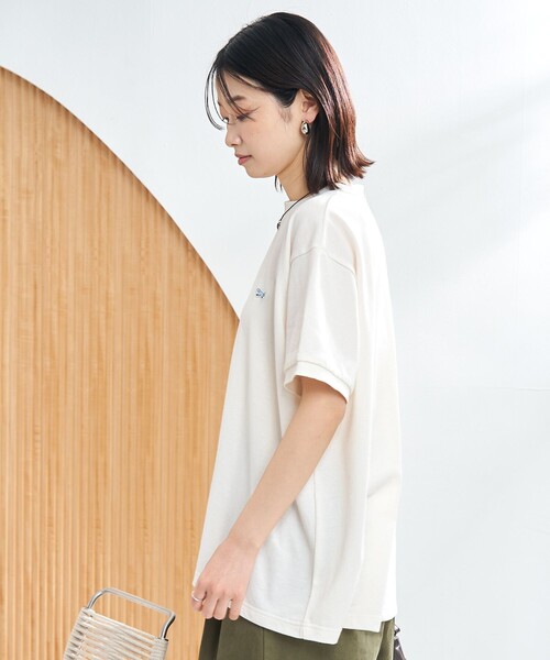 PENNEYS(ぺニーズ)の「PENNEYS別注 カノコフレアTシャツ(Tシャツ/カットソー・レディース・ナチュラル/ブラック/イエロー/コバルトブルー・M/L)」の13枚目の写真