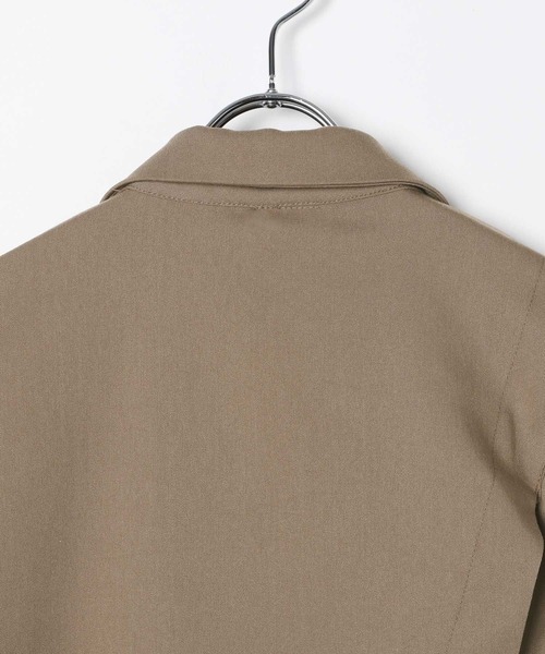 3.3 Field Trip （3.3フィールドトリップ）の「3.3 Field Trip／バックスタイルアシメジャケット（テーラードジャケット・レディース・ブラック/ブラウン/アイボリー・FREE）」の13枚目の写真