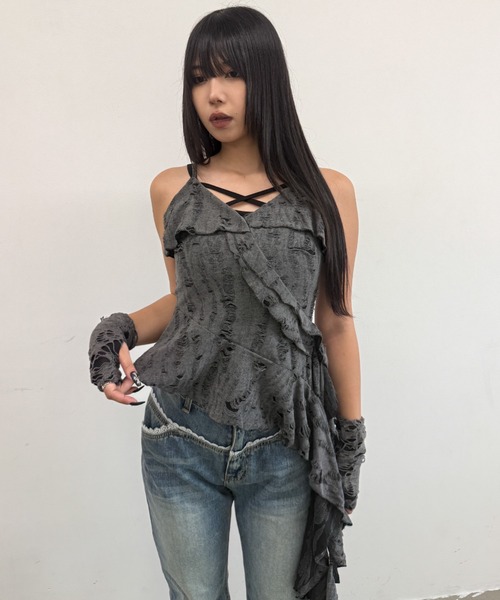 d.i.a/アシンメトリーリングキャミソール d.i.a/アシンメトリーリングキャミソール