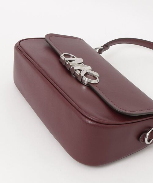 MICHAEL KORS（マイケルコース）の「MICHAEL KORS Parker Medium Leather Shoulder Bag マイケルコース パーカー ミディアム レザーショルダーバッグ（ショルダーバッグ・レディース・ピンク系その他/グレー系その他/バーガンディー・FREE）」の16枚目の写真