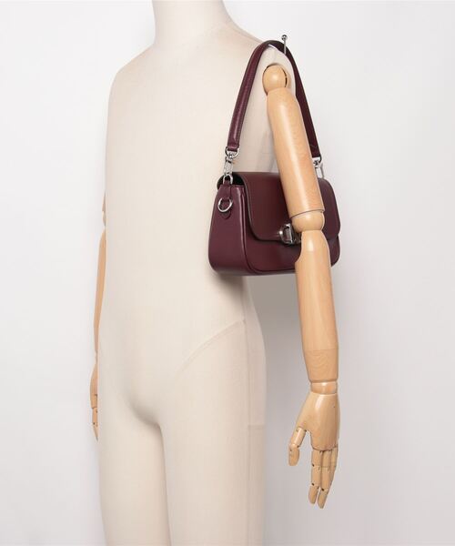 MICHAEL KORS（マイケルコース）の「MICHAEL KORS Parker Medium Leather Shoulder Bag マイケルコース パーカー ミディアム レザーショルダーバッグ（ショルダーバッグ・レディース・ピンク系その他/グレー系その他/バーガンディー・FREE）」の22枚目の写真