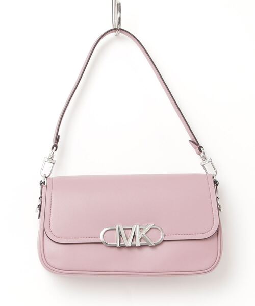 MICHAEL KORS（マイケルコース）の「MICHAEL KORS Parker Medium Leather Shoulder Bag マイケルコース パーカー ミディアム レザーショルダーバッグ（ショルダーバッグ・レディース・ピンク系その他/グレー系その他/バーガンディー・FREE）」の21枚目の写真
