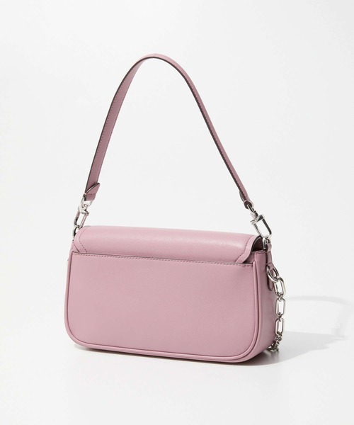 MICHAEL KORS（マイケルコース）の「MICHAEL KORS Parker Medium Leather Shoulder Bag マイケルコース パーカー ミディアム レザーショルダーバッグ（ショルダーバッグ・レディース・ピンク系その他/グレー系その他/バーガンディー・FREE）」の6枚目の写真