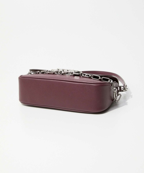 MICHAEL KORS（マイケルコース）の「MICHAEL KORS Parker Medium Leather Shoulder Bag マイケルコース パーカー ミディアム レザーショルダーバッグ（ショルダーバッグ・レディース・ピンク系その他/グレー系その他/バーガンディー・FREE）」の10枚目の写真