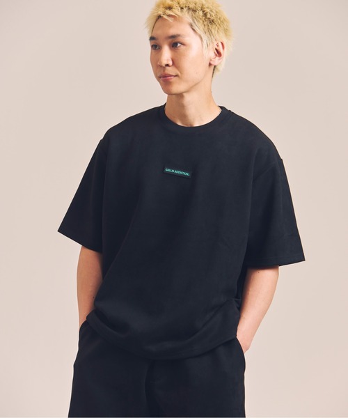 GALLIS ADDICTION（ガリスアディクション）の「GA SUEDE RAINBOW-REFLECTOR TEE（Tシャツ/カットソー・メンズ・ライトグレー/ブラック・M/L）」の14枚目の写真