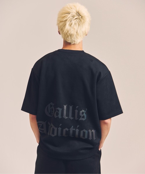 GALLIS ADDICTION（ガリスアディクション）の「GA SUEDE RAINBOW-REFLECTOR TEE（Tシャツ/カットソー・メンズ・ライトグレー/ブラック・M/L）」の18枚目の写真