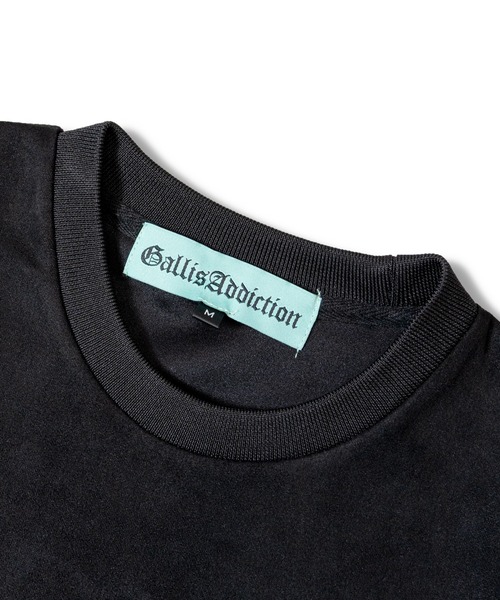 GALLIS ADDICTION（ガリスアディクション）の「GA SUEDE RAINBOW-REFLECTOR TEE（Tシャツ/カットソー・メンズ・ライトグレー/ブラック・M/L）」の7枚目の写真