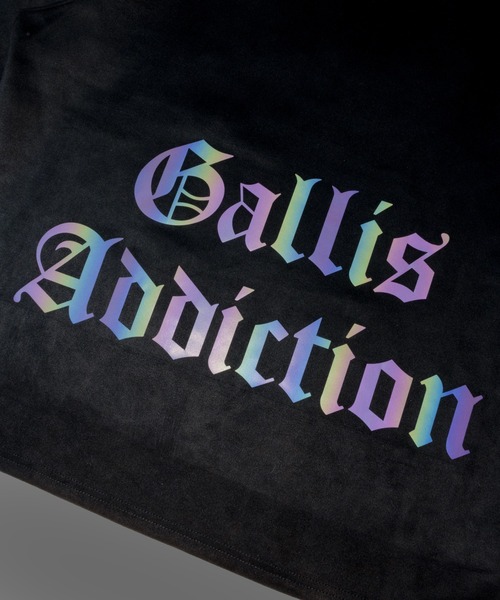 GALLIS ADDICTION（ガリスアディクション）の「GA SUEDE RAINBOW-REFLECTOR TEE（Tシャツ/カットソー・メンズ・ライトグレー/ブラック・M/L）」の11枚目の写真