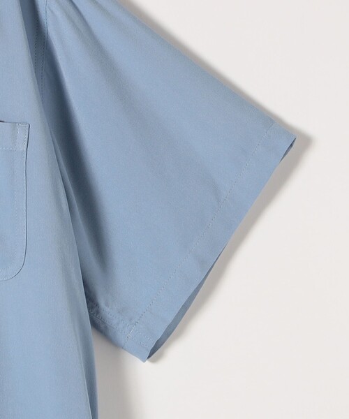 UNIVERSAL OVERALL(ユニバーサルオーバーオール)の「UNIVERSAL OVERALL: ワーク 刺しゅう シャツ(シャツ/ブラウス・レディース・ライトブルー/ベージュ・ONE SIZE)」の5枚目の写真