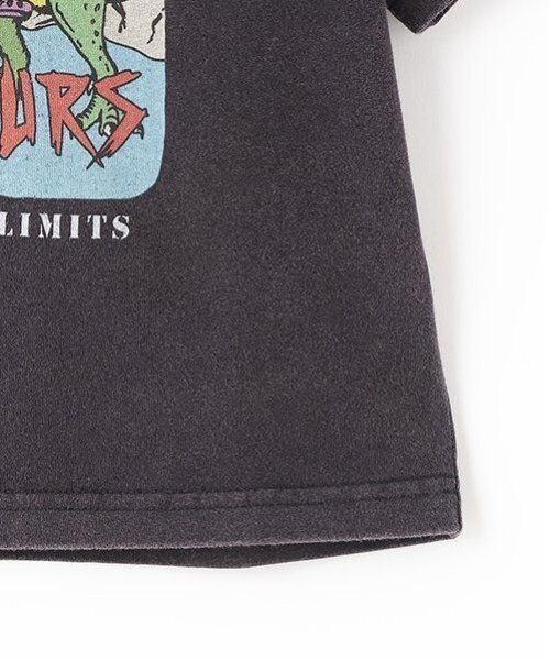 XLARGE KIDS(エクストララージキッズ)の「恐竜ロック半袖Tシャツ(Tシャツ/カットソー・キッズ・ブラック/ブルー・120cm/140cm/130cm/100cm/110cm)」の9枚目の写真