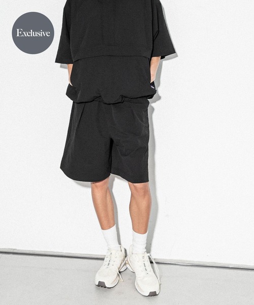 THOUSAND MILE(サウザンドマイル)の「『別注』THOUSAND MILE×UR WASHER CODE EASY SHORTS(その他パンツ・レディース・ブラック・FREE)」の1枚目の写真