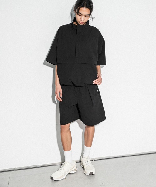 THOUSAND MILE(サウザンドマイル)の「『別注』THOUSAND MILE×UR WASHER CODE EASY SHORTS(その他パンツ・レディース・ブラック・FREE)」の4枚目の写真