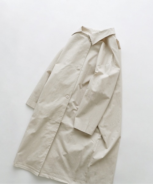 セール】カルテットコート（ステンカラーコート）｜休日と詩