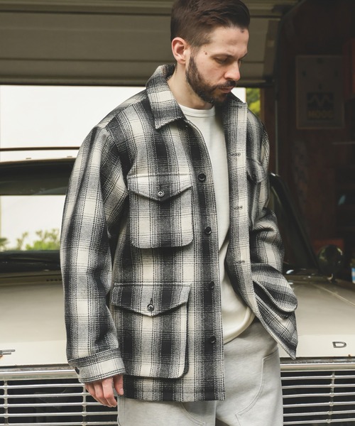 MR.OLIVE（ミスターオリーブ）の「SKOOKUM COLLABORATION / MACKINAW JACKET（ピーコート・メンズ・ブラック系その他/レッド系その他・SMALL/MEDIUM/LARGE）」の13枚目の写真