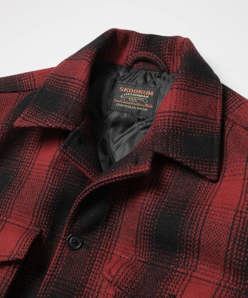 MR.OLIVE（ミスターオリーブ）の「SKOOKUM COLLABORATION / MACKINAW JACKET（ピーコート・メンズ・ブラック系その他/レッド系その他・SMALL/MEDIUM/LARGE）」の6枚目の写真