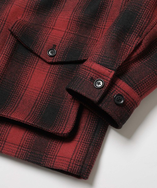 MR.OLIVE（ミスターオリーブ）の「SKOOKUM COLLABORATION / MACKINAW JACKET（ピーコート・メンズ・ブラック系その他/レッド系その他・SMALL/MEDIUM/LARGE）」の4枚目の写真