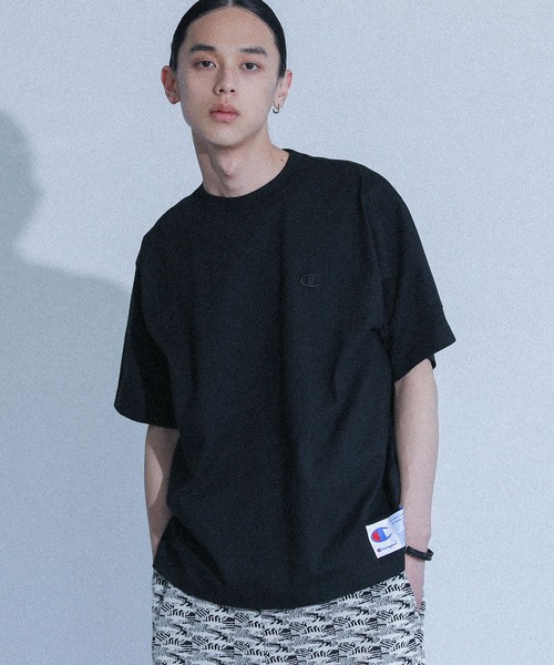 早い者勝ち☆Championエディション  クロップド Tシャツ Champion Tシャツ メンズ 半袖 紳士 ウエア シャツ トップス M L