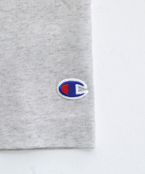 Champion（チャンピオン）の「【Champion】タグデザインショートスリーブＴシャツ（Tシャツ/カットソー・メンズ・ブラック/オフホワイト/グレー・L/XL/M）」の15枚目の写真