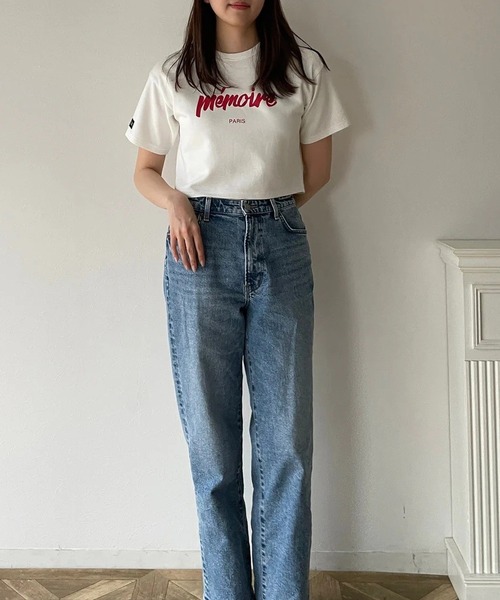 RANCLIC(ランクリック)の「memoire ロゴミニT(Tシャツ/カットソー・レディース・レッド・FREE)」の13枚目の写真
