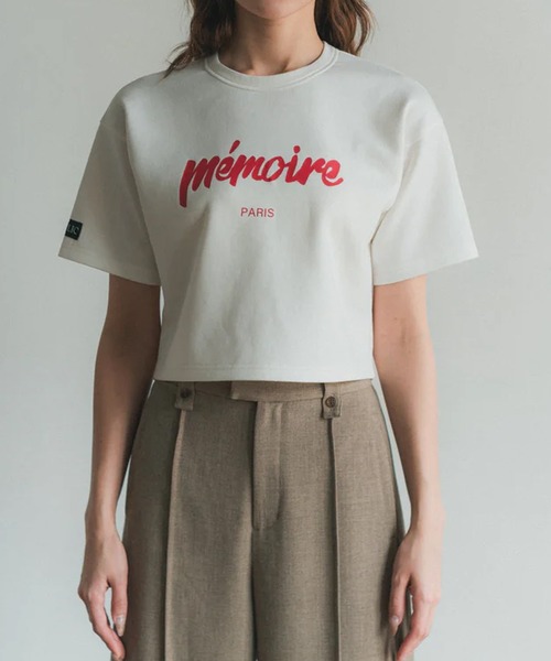 RANCLIC(ランクリック)の「memoire ロゴミニT(Tシャツ/カットソー・レディース・レッド・FREE)」の17枚目の写真